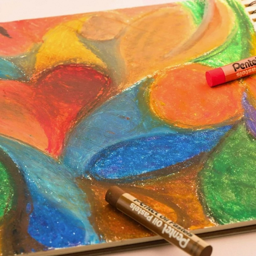 oil pastel art easy