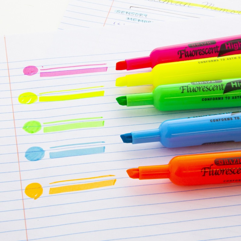 Bulk highlighters