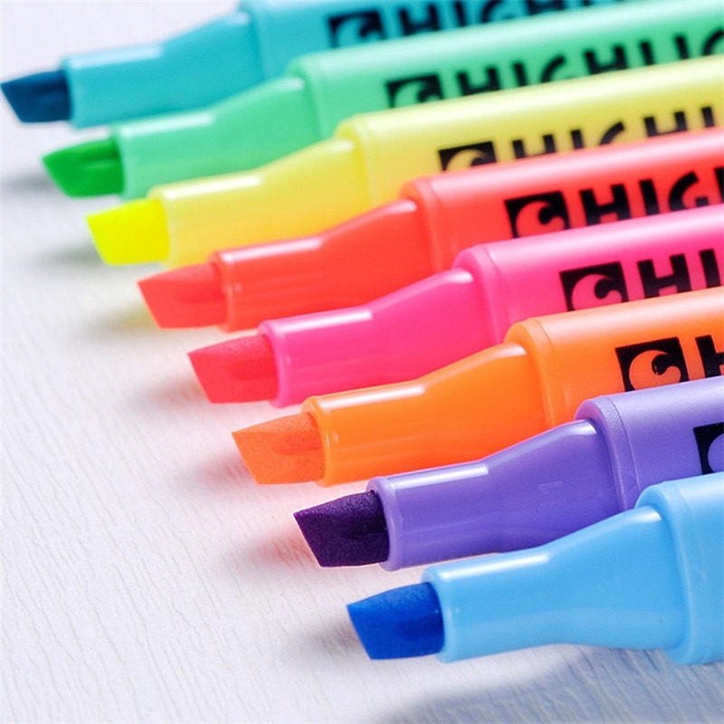 Multicolor highlighter