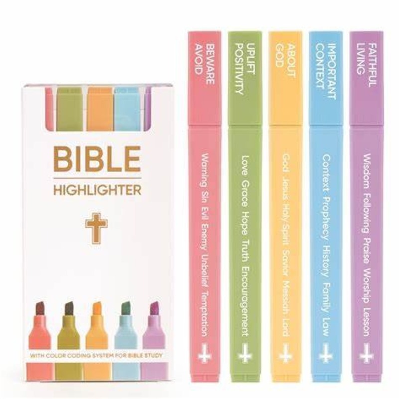 Highlighters for Bibles