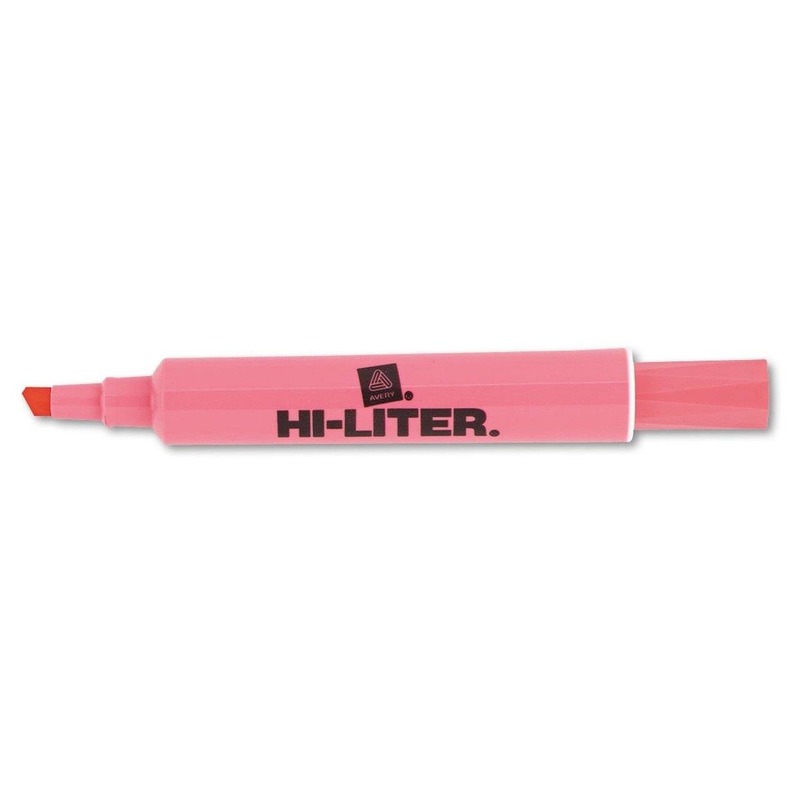 Pink highlighters