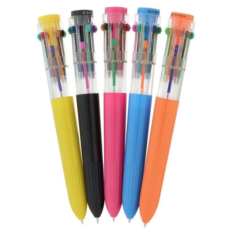 Multi-color pen in one