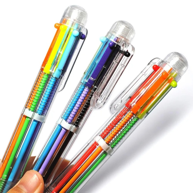 Multi-color pen in one