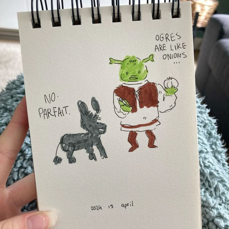shrek drawing