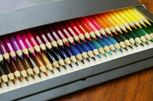 colored pencils