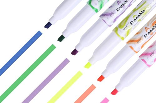 Erasable highlighters