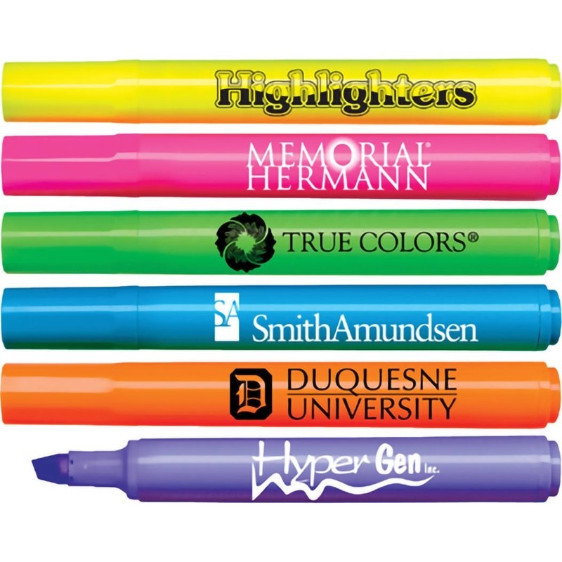 Branded highlighters