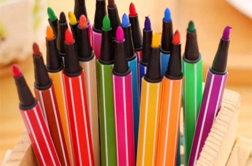 Color pens for art