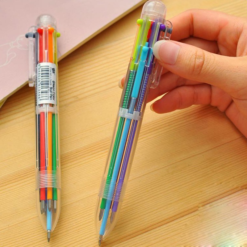 Multi-color pen in one